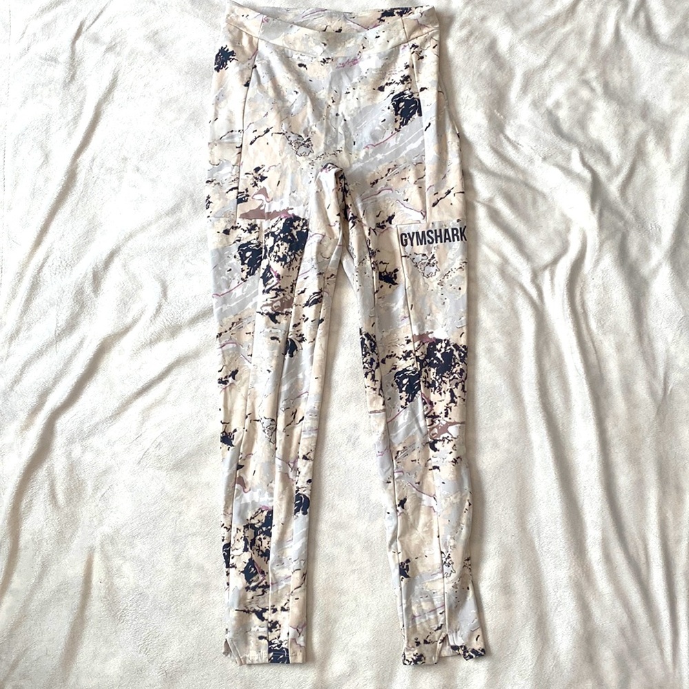 Gymshark Marble Leggings - small